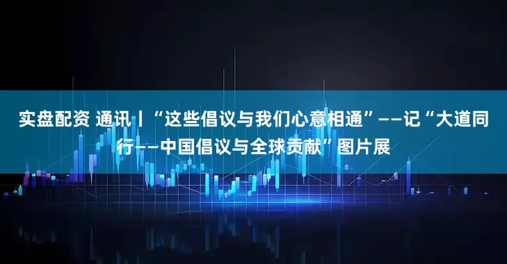 实盘配资 通讯丨“这些倡议与我们心意相通”——记“大道同行——中国倡议与全球贡献”图片展